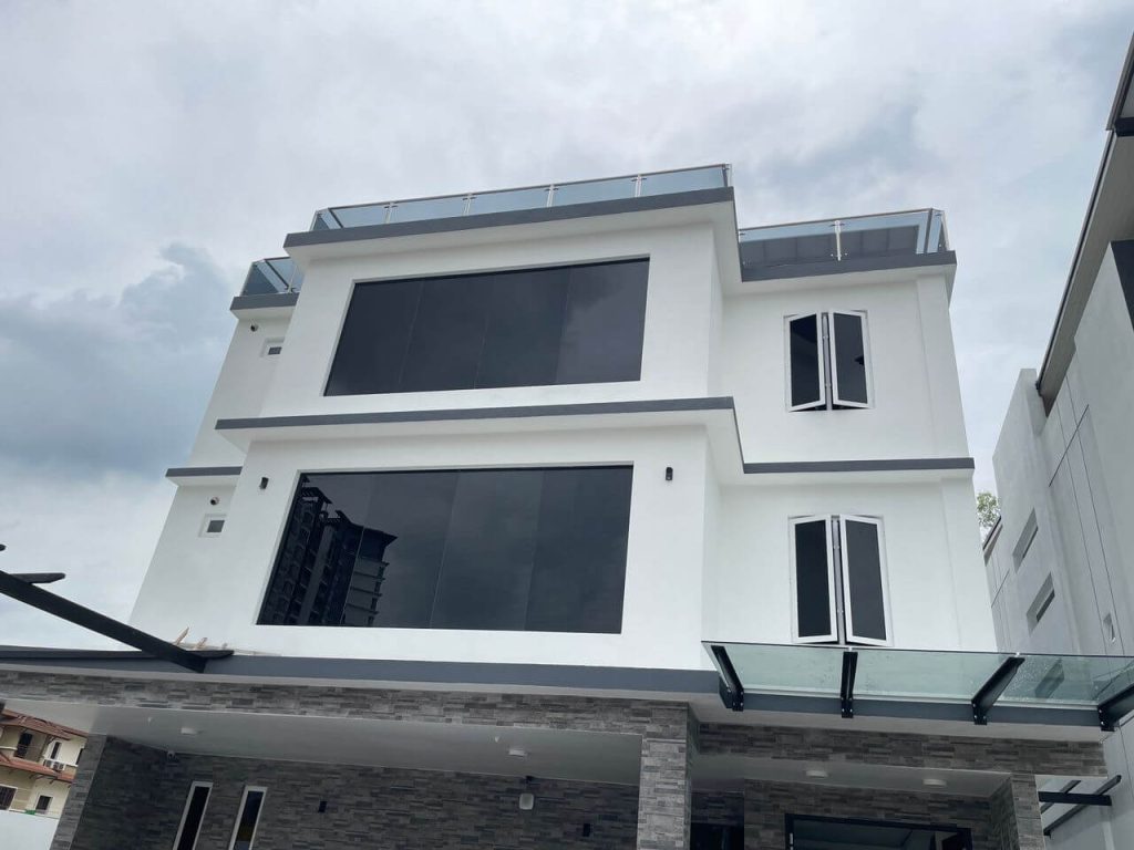 HARGA & SERVIS PASANG TINTED RUAMH CERMIN TINGKAP CHERAS