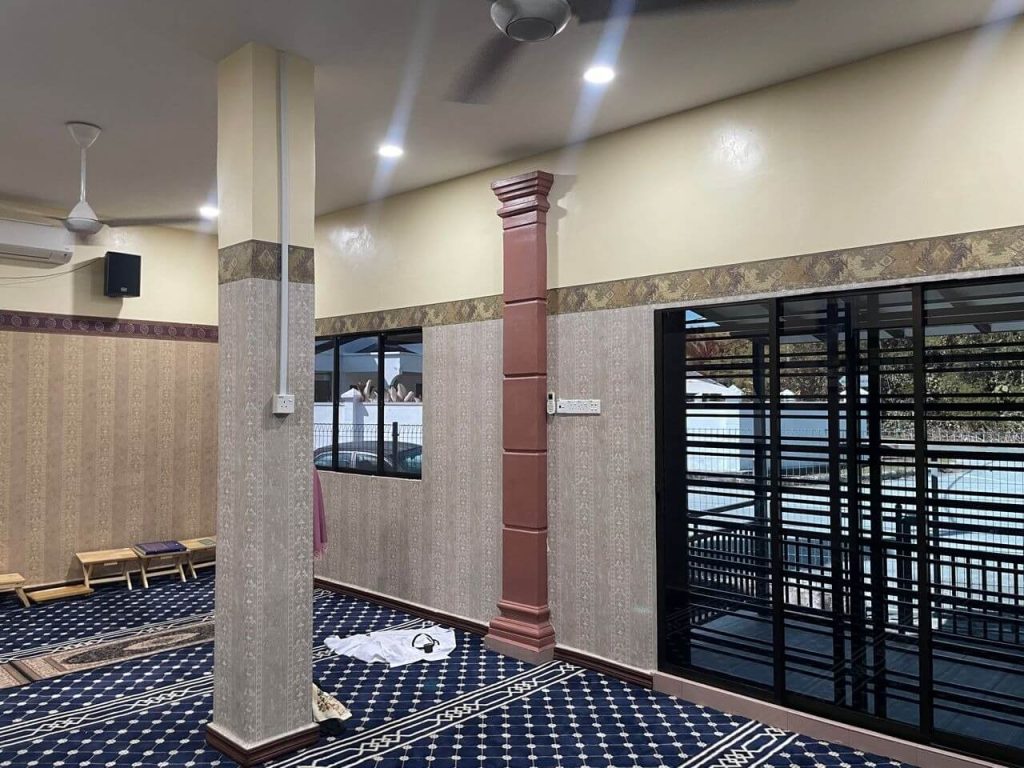 FUNGSI & FAEDAH TINTED MASJID CERMIN TINGKAP BATANG KALI