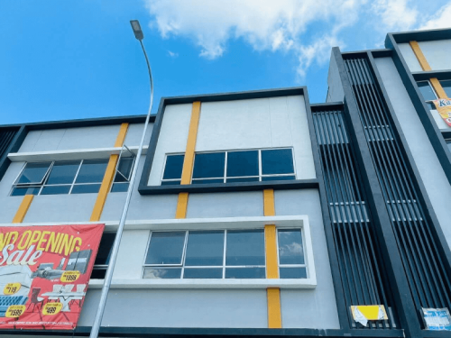 TINTED RUMAH BANGUNAN PEJABAT ALAM IMPIAN