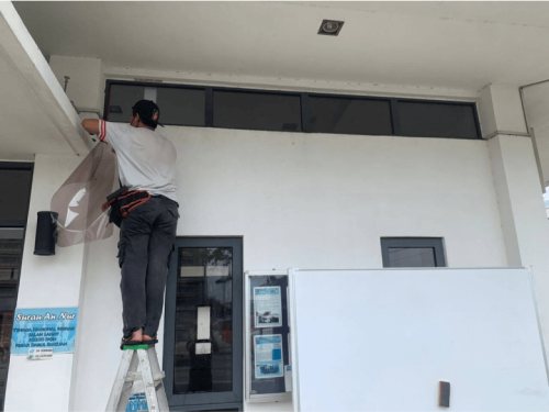 TINTED RUMAH BANGUNAN PEJABAT TELUK PANGLIMA GARANG
