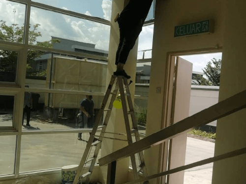 TINTED RUMAH BANGUNAN PEJABAT BUKIT RAHMAN PUTRA 