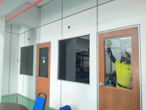 TINTED RUMAH BANGUNAN PEJABAT SERENDAH