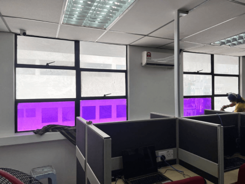 TINTED RUMAH BANGUNAN PEJABAT DAMANSARA INTAN 